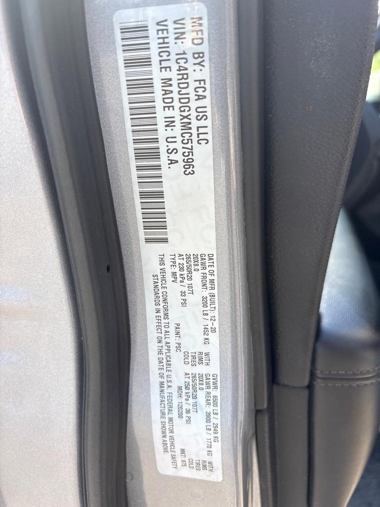 Dodge Durango GT AWD 2021