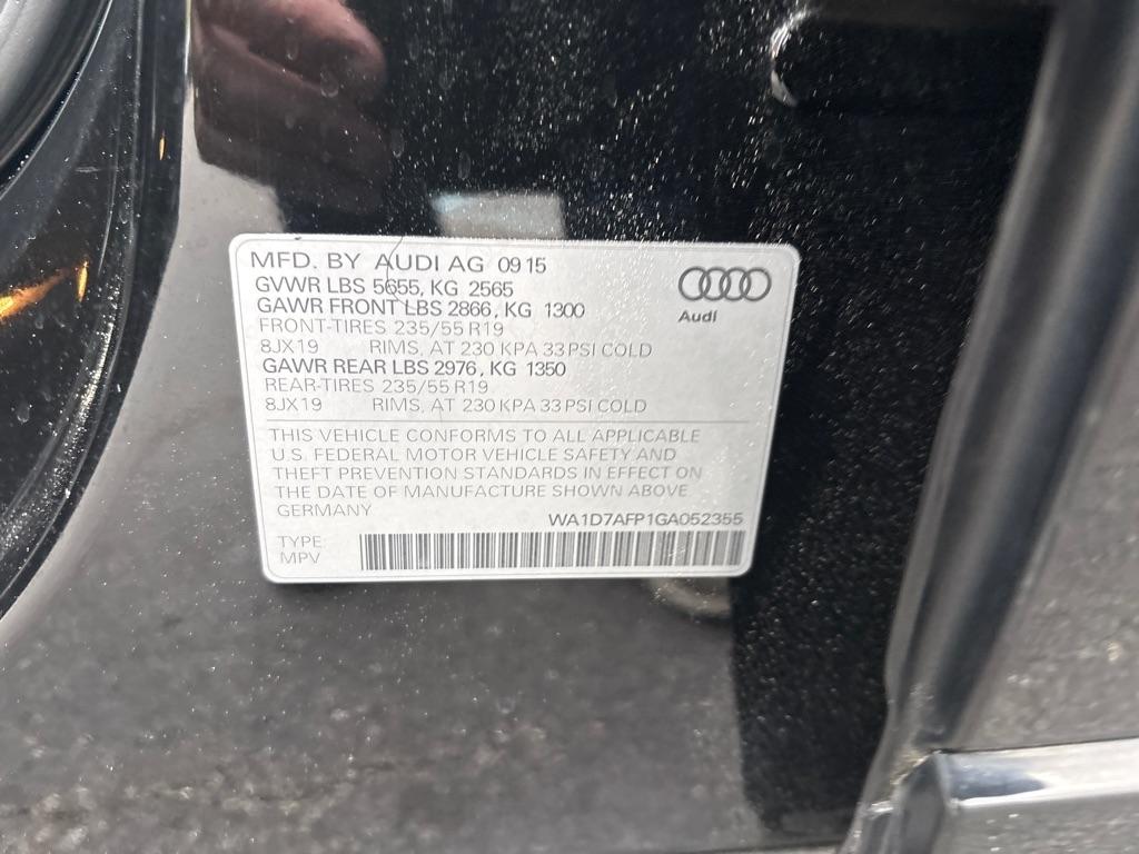 Audi Q5 quattro 4dr 3.0T Premium Plus 2016