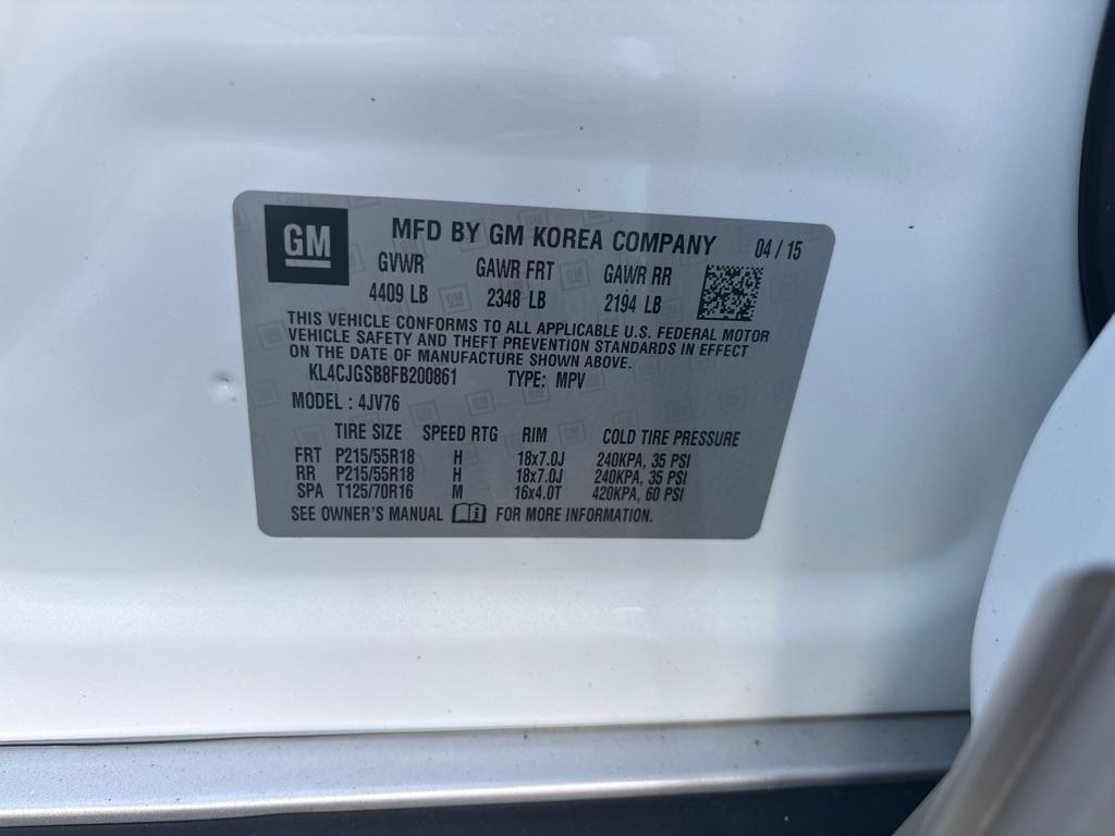 Buick Encore AWD 4dr Leather 2015