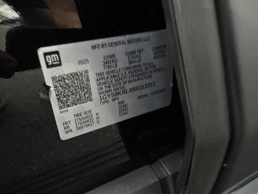 Cadillac Escalade ESV 4WD 4dr Premium Luxury 2025