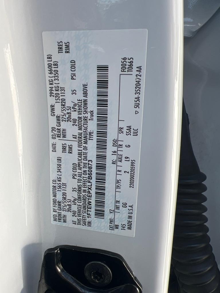 Ford F-150 XLT 4WD SuperCrew 6.5' Box 2020