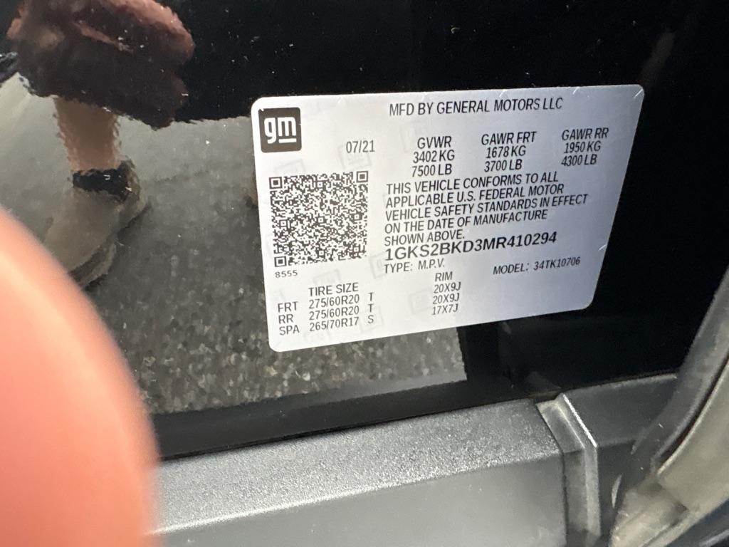 GMC Yukon 4WD 4dr SLT 2021
