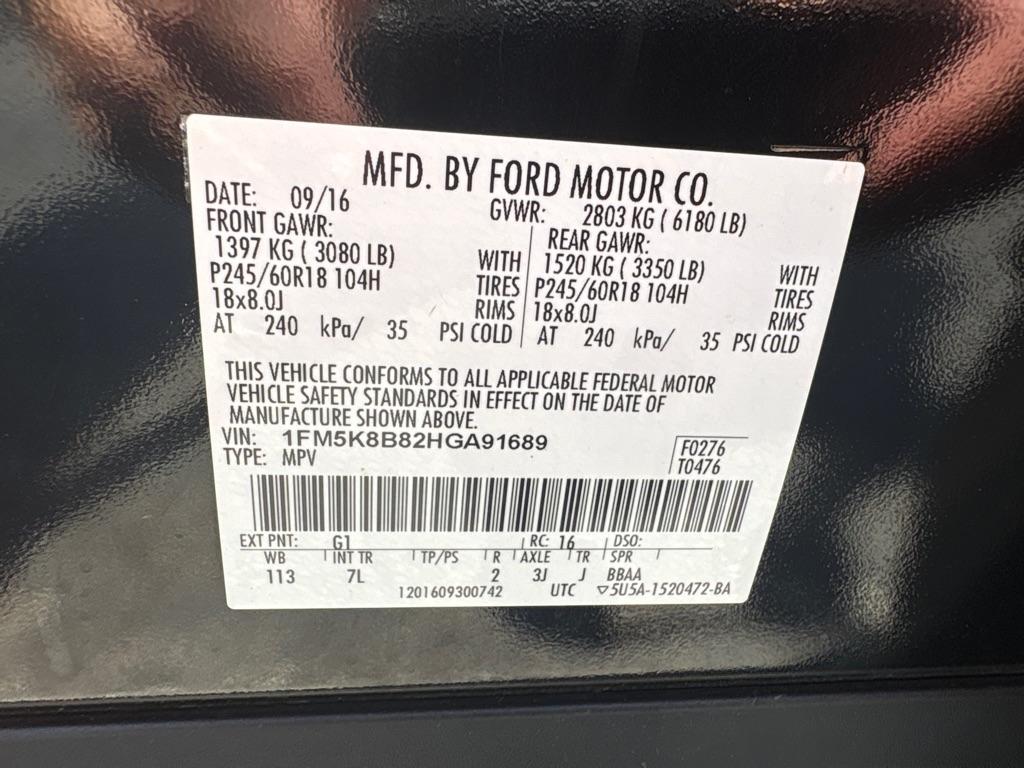 Ford Explorer Base 4WD 2017