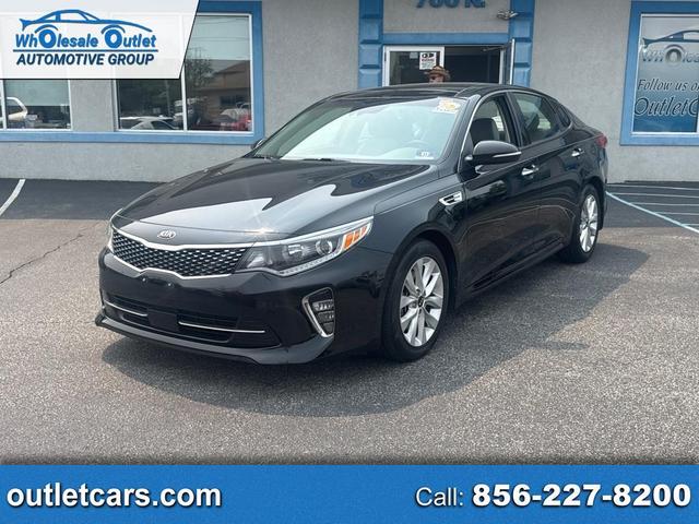Black (BLK) 2018 Kia Optima Sedan Front-Wheel Drive Automatic