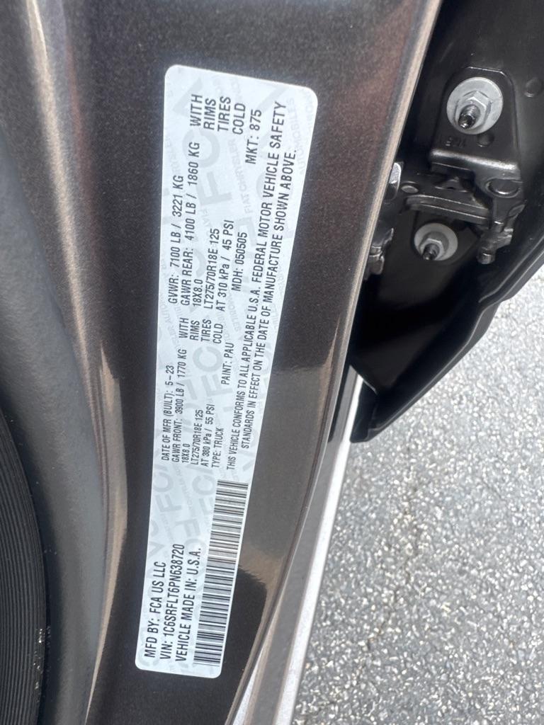 RAM 1500 Rebel 4x4 Crew Cab 5'7" Box 2023