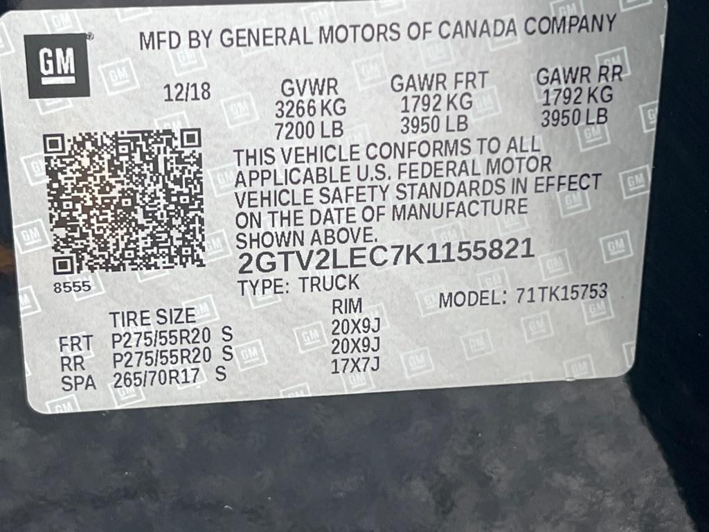 GMC Sierra 1500 Limited 4WD Double Cab 2019