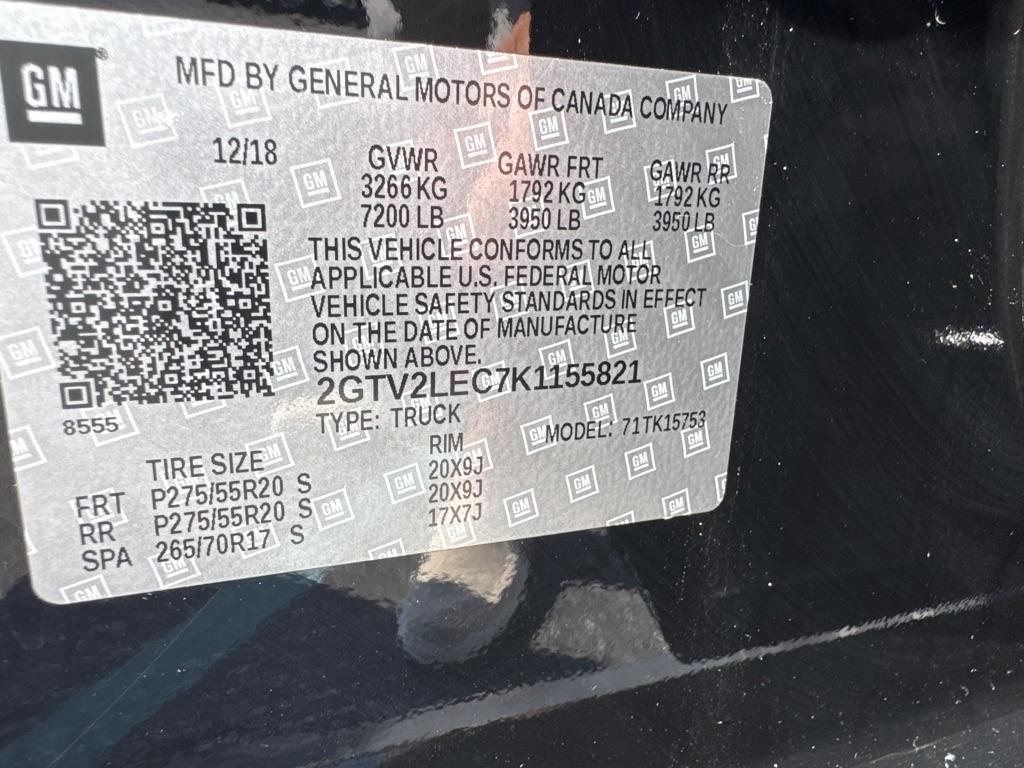 GMC Sierra 1500 Limited 4WD Double Cab 2019