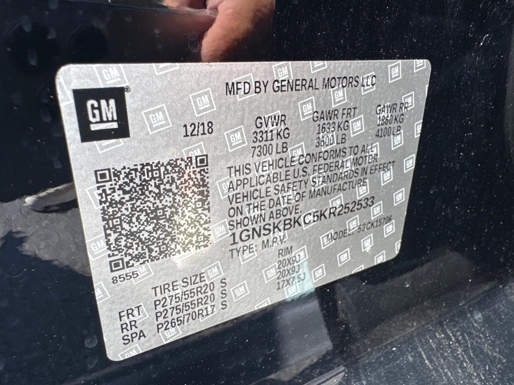 Chevrolet Tahoe 4WD 4dr LT 2019