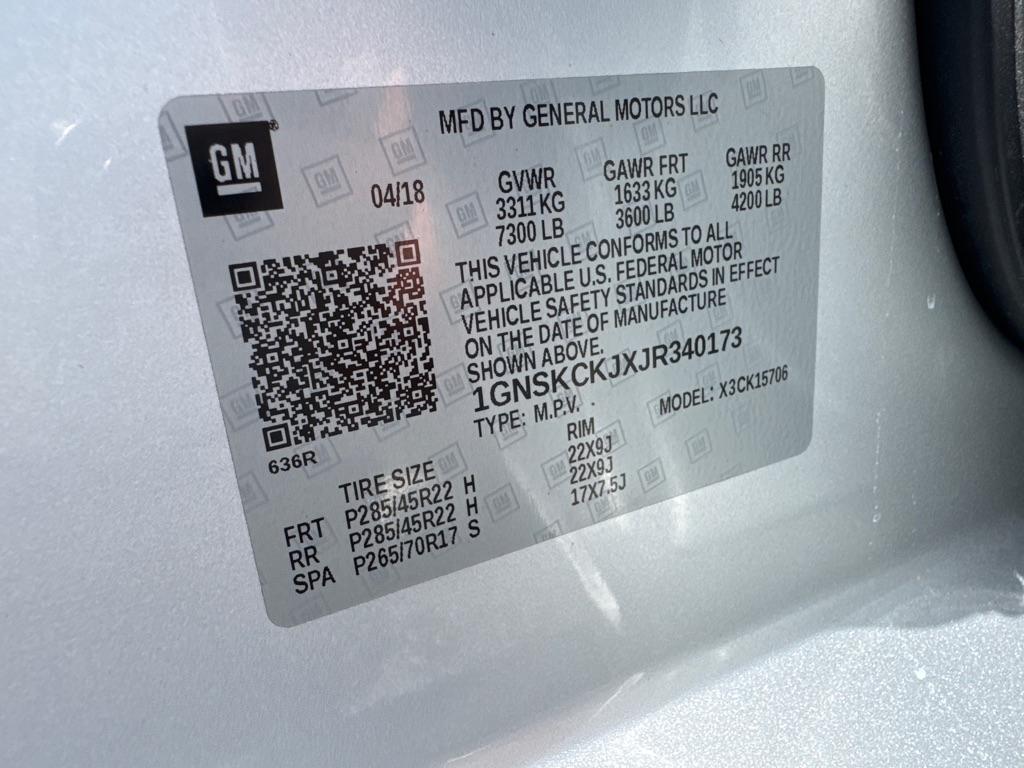 Chevrolet Tahoe 4WD 4dr Premier 2018