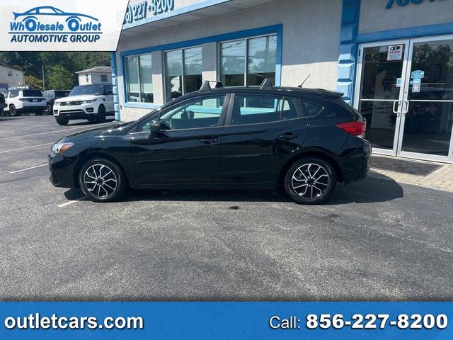 Black (BLK) 2018 Subaru Impreza Hatchback All-Wheel Drive Manual