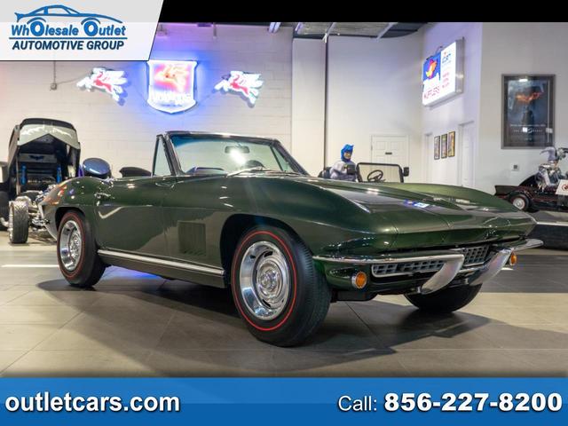 Goodwood Green 1967 Chevrolet Corvette Coupe