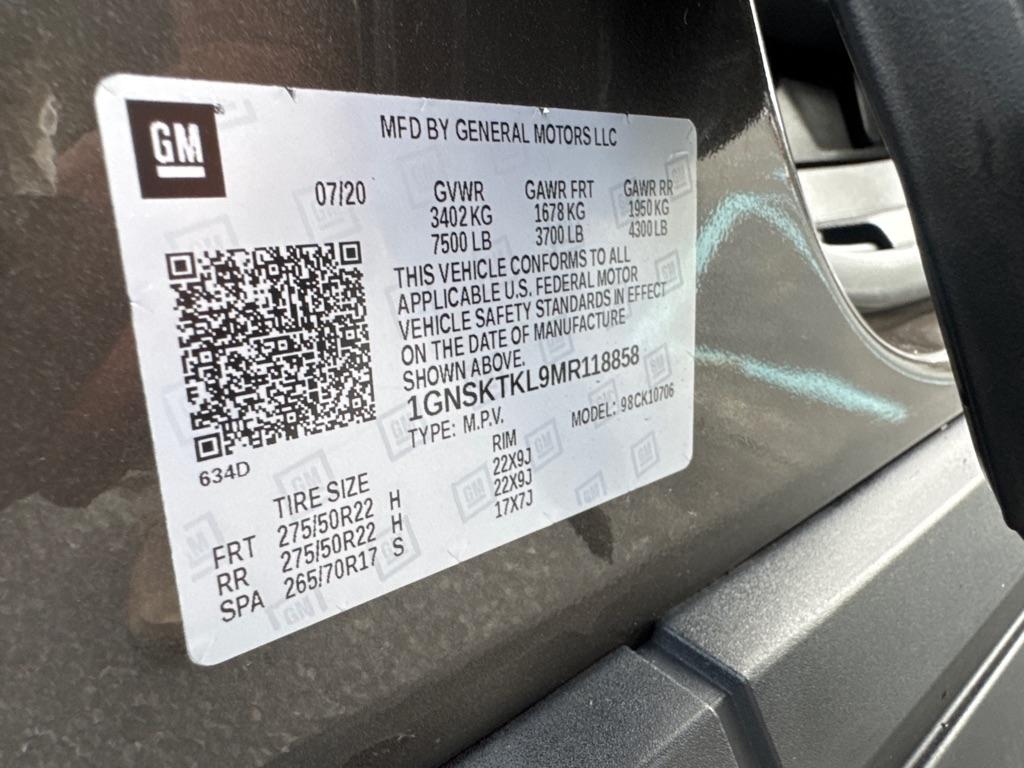 Chevrolet Tahoe 4WD 4dr High Country 2021