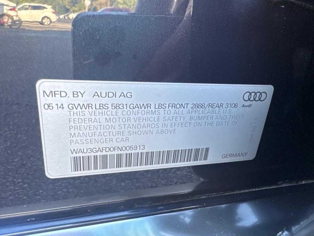 Audi A8 L 4dr Sdn 3.0T 2015