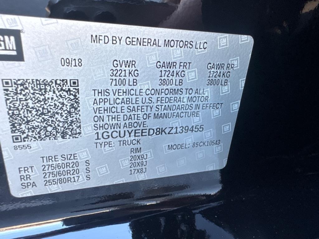 Chevrolet Silverado 1500 4WD Crew Cab 147" RST 2019