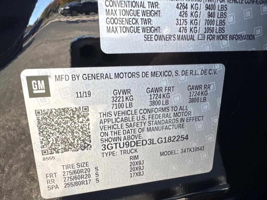 GMC Sierra 1500 4WD Crew Cab 147" SLT 2020