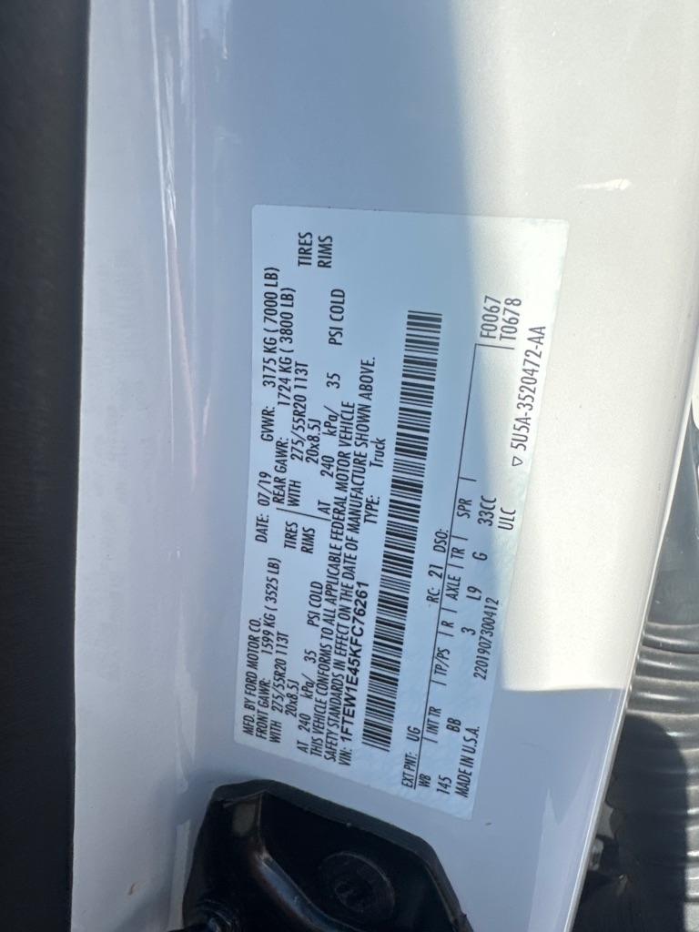 Ford F-150 King Ranch 4WD SuperCrew 5.5' Box 2019