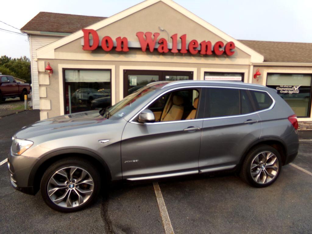 2016 BMW X3 XDRIVE28I AWD