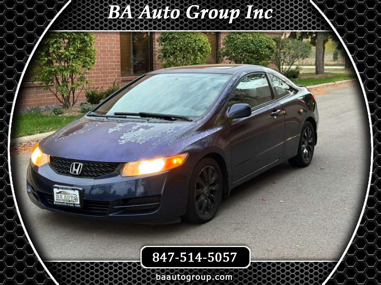 2009 Honda Civic EX Coupe 5-Speed AT