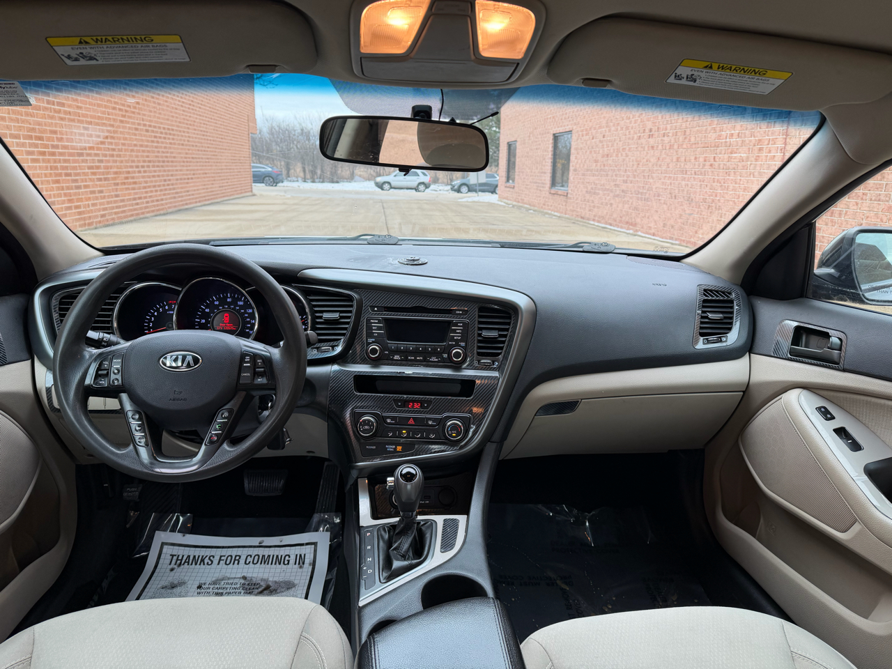 Kia Optima LX MT 2013