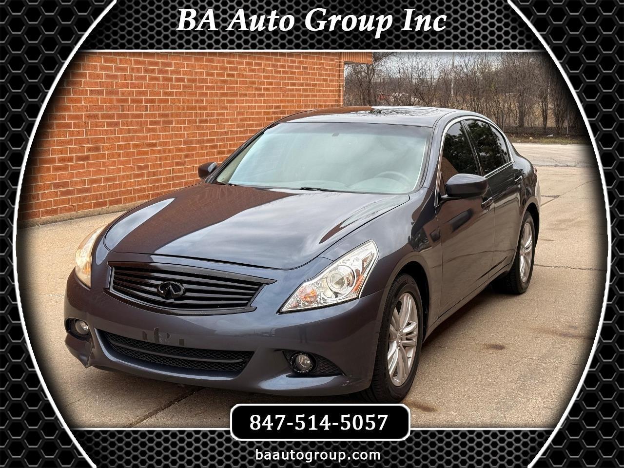 2011 Infiniti G Sedan G37x AWD