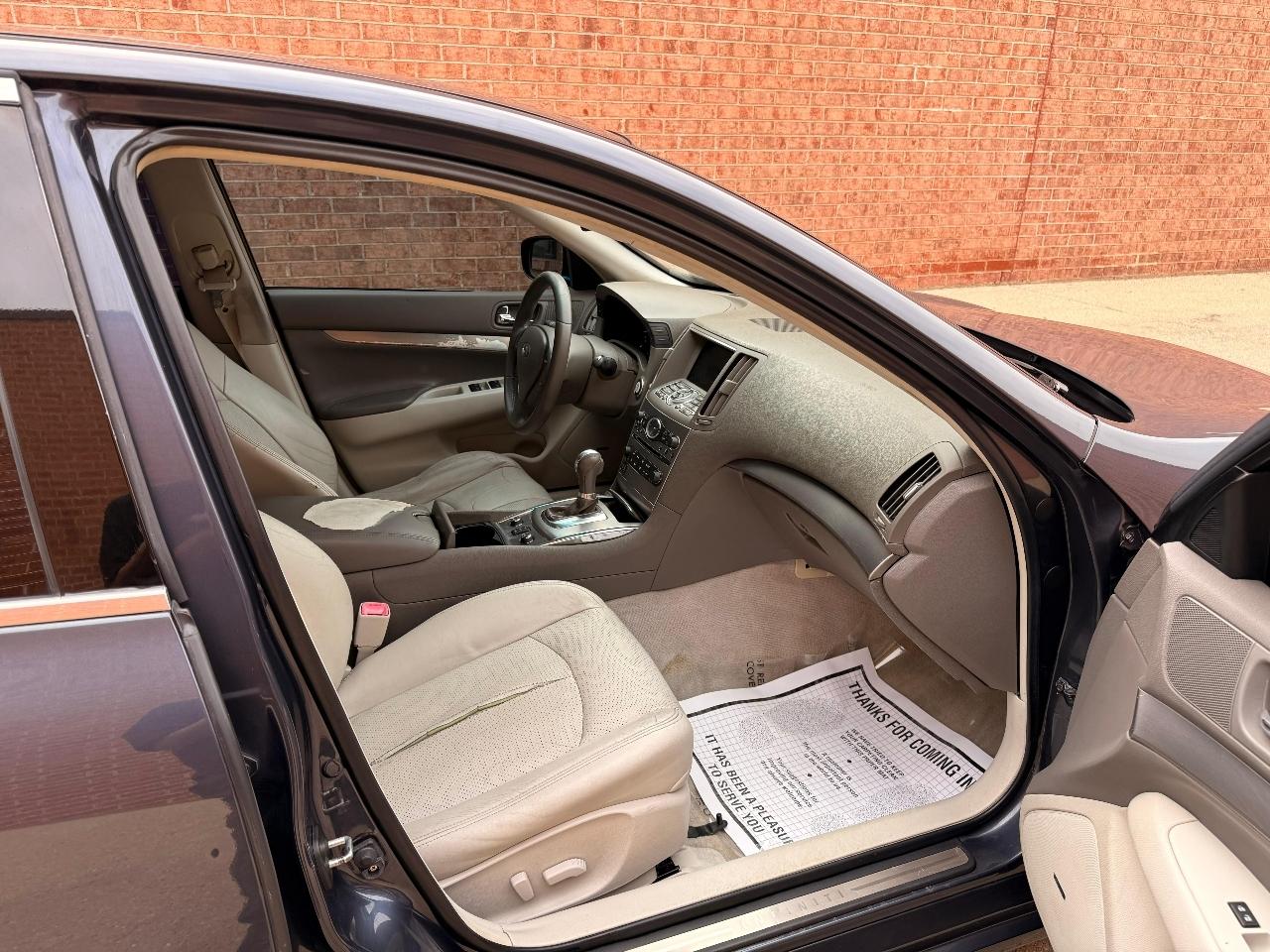 Infiniti G Sedan G37x AWD 2011