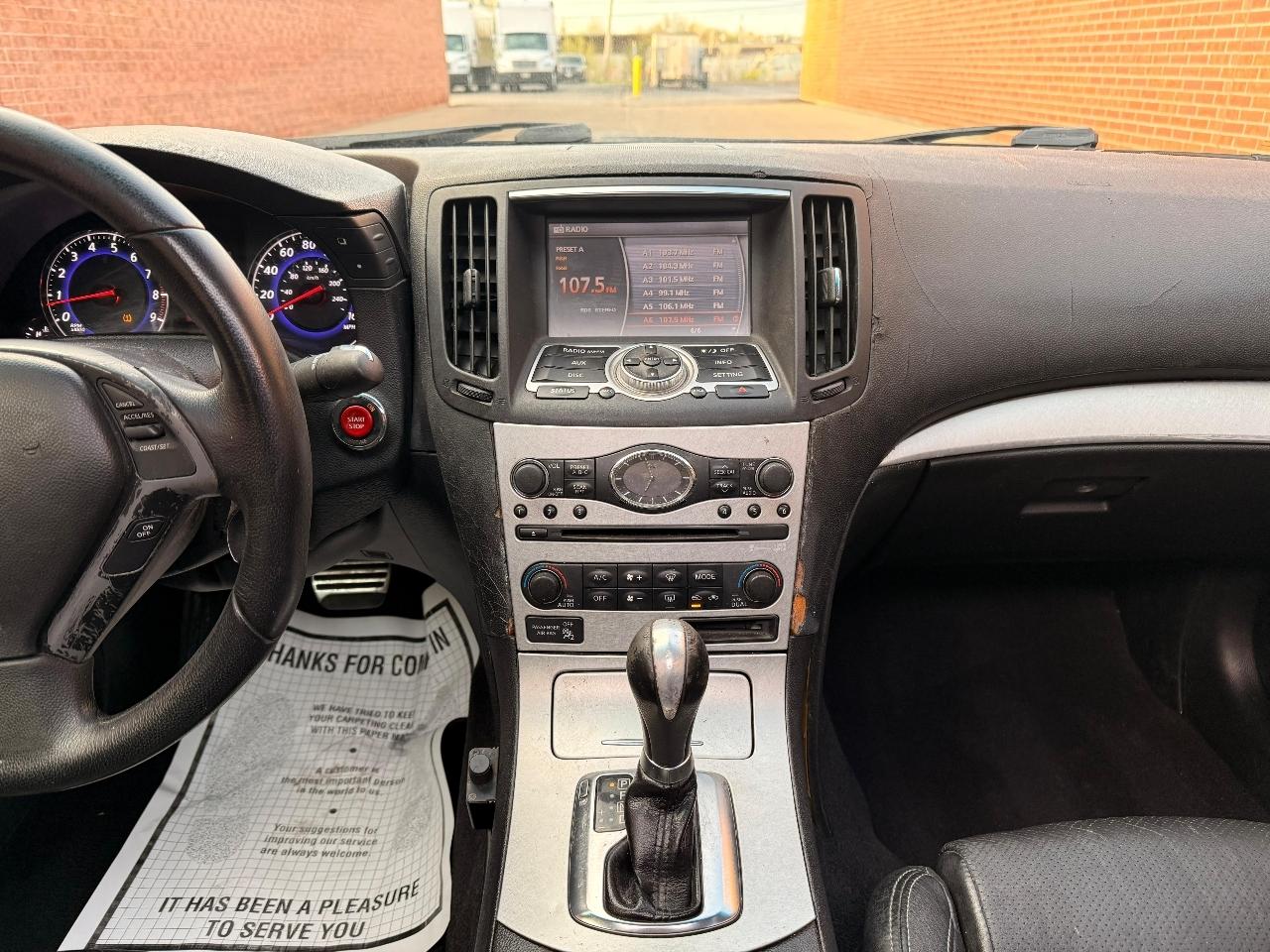 Infiniti G37 Base 2008