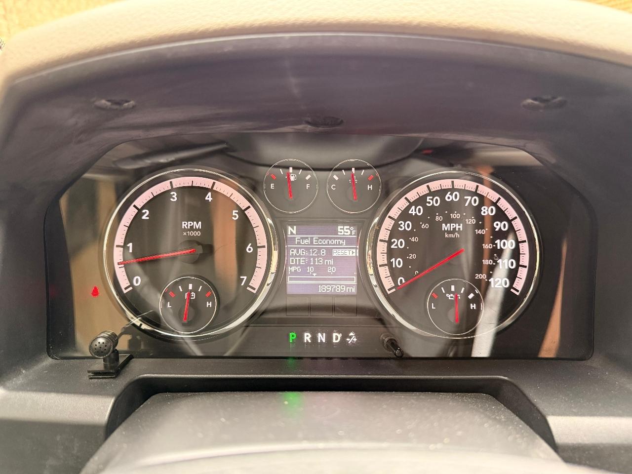 RAM 1500 SLT Crew Cab 4WD 2012