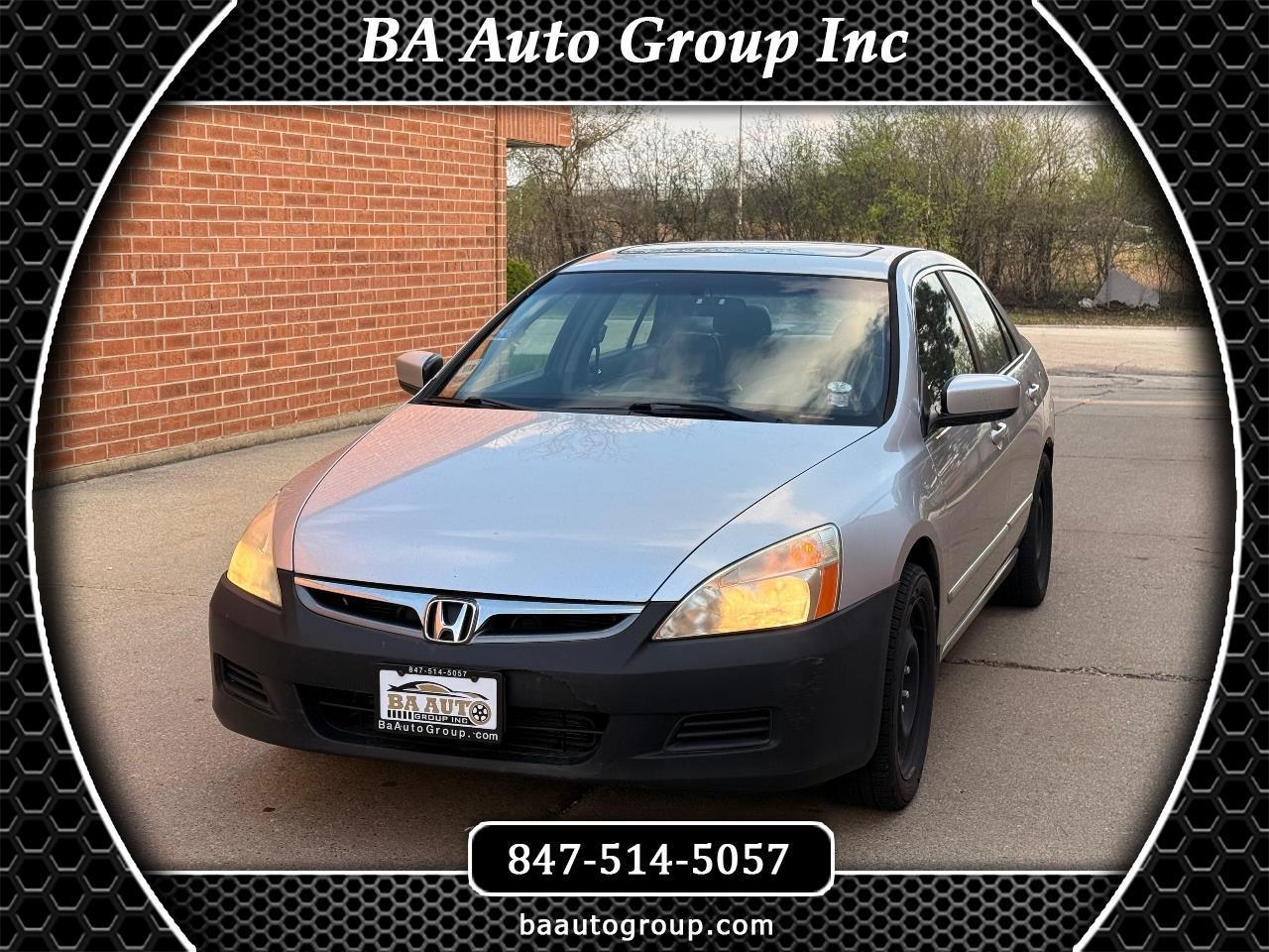 Honda Accord EX-L V-6 Sedan AT with Navigation 2007