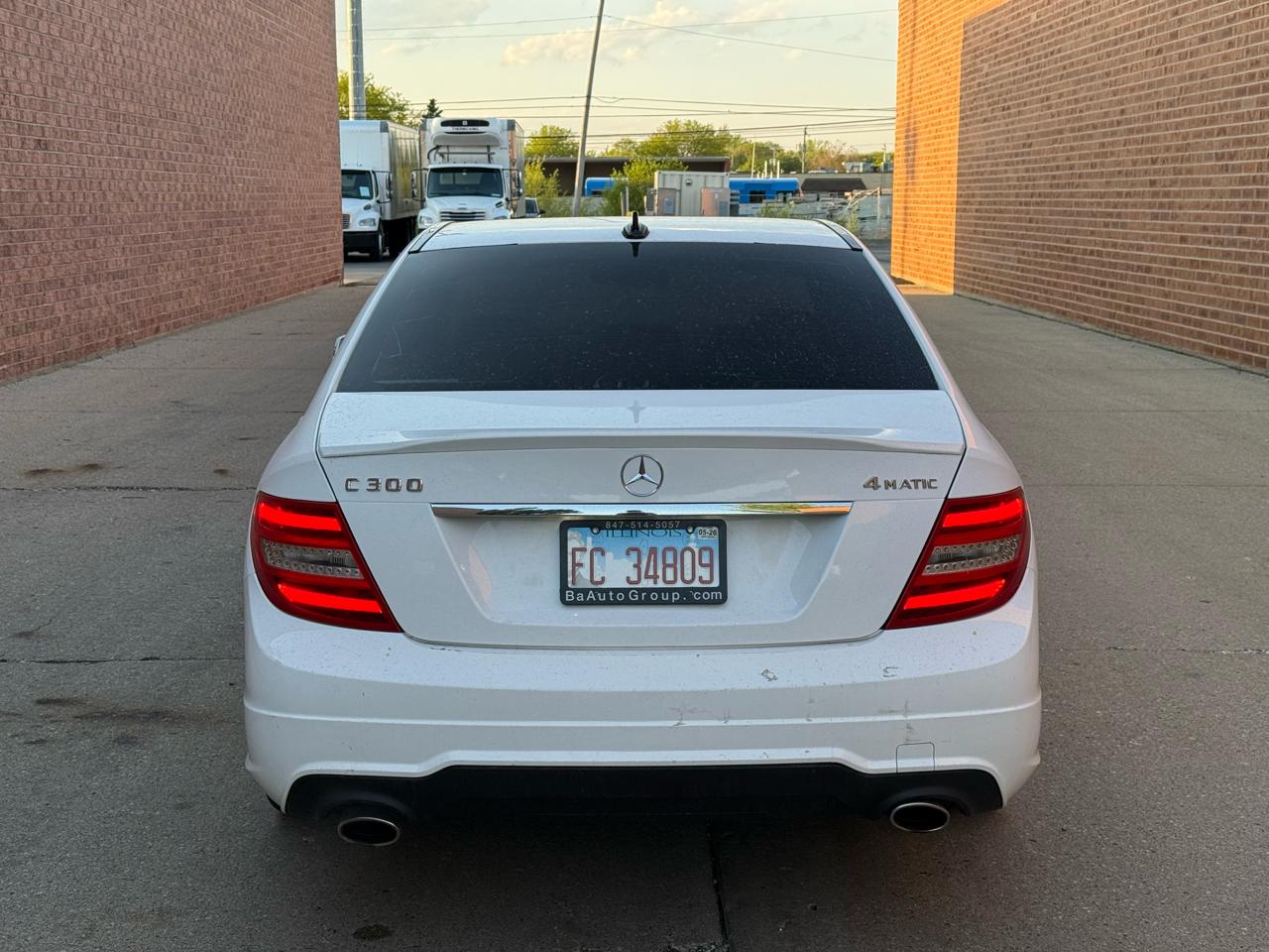 Mercedes-Benz C-Class C300 4MATIC Sport Sedan 2013