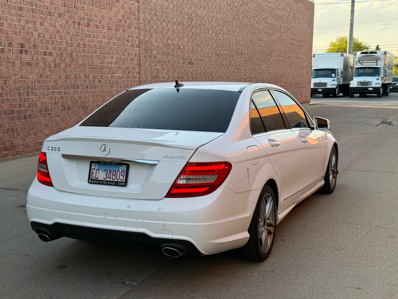 Mercedes-Benz C-Class C300 4MATIC Sport Sedan 2013
