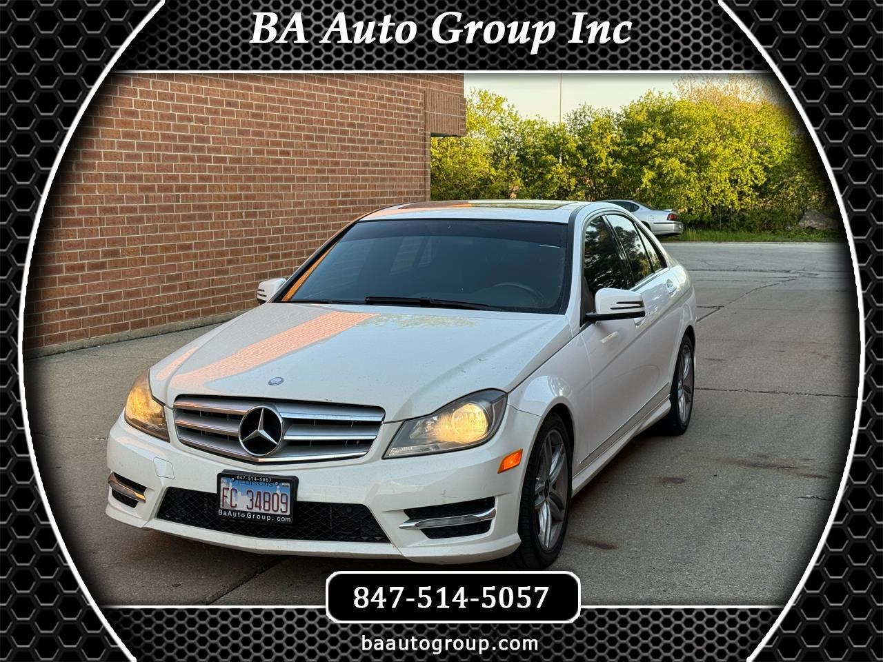 Mercedes-Benz C-Class C300 4MATIC Sport Sedan 2013
