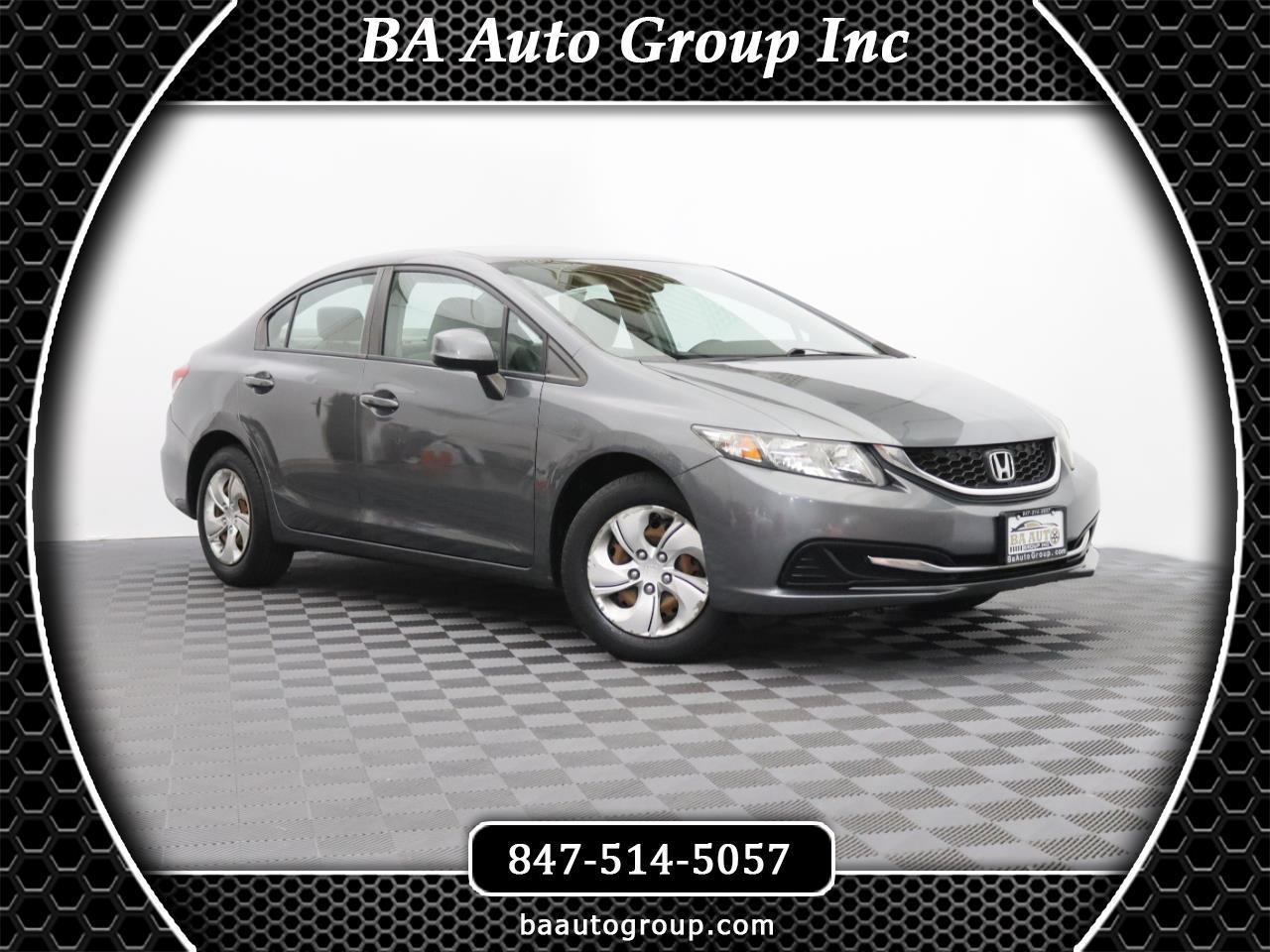 2013 Honda Civic LX Sedan 5-Speed AT
