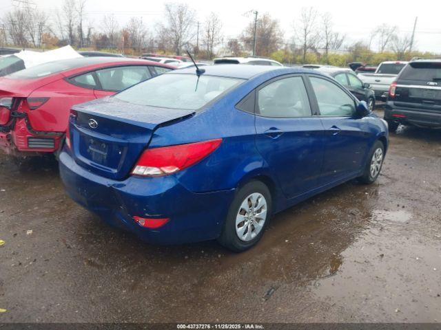 Hyundai Accent SE 4-Door 6A 2016