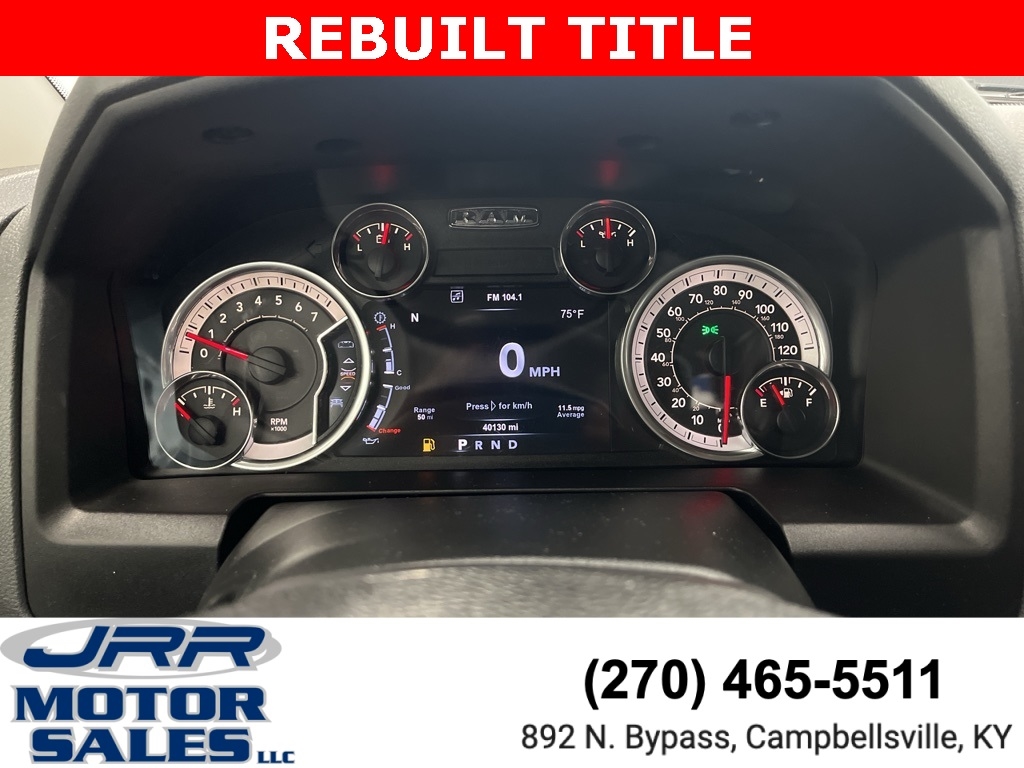 RAM 1500 Big Horn 4x2 Crew Cab 6'4" Box 2017