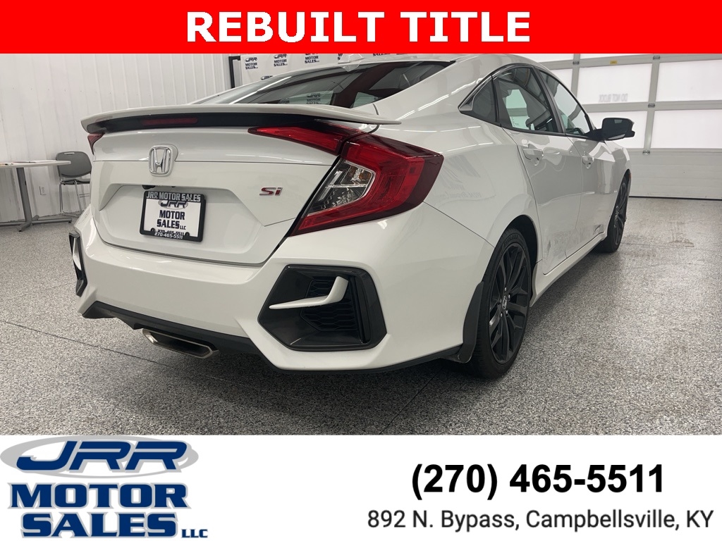 Honda Civic Si Sedan Manual w/Summer Tires 2020
