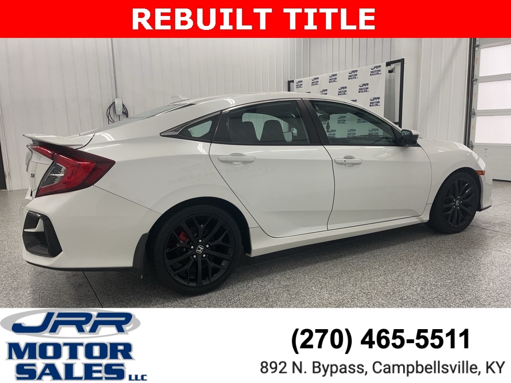 Honda Civic Si Sedan Manual w/Summer Tires 2020