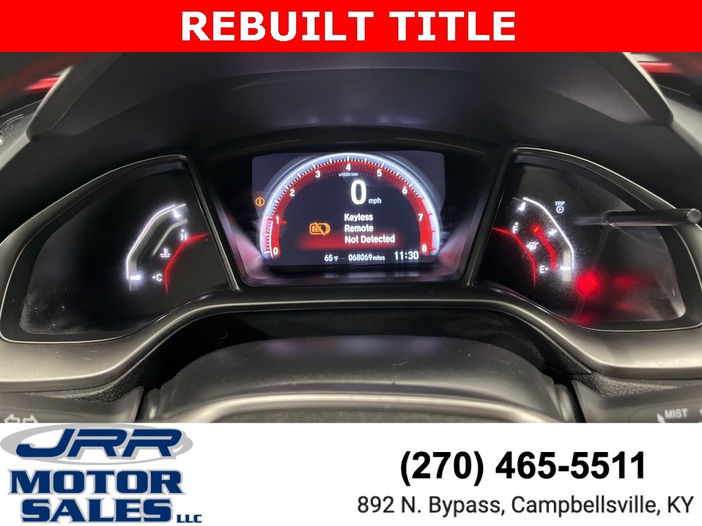 Honda Civic Si Sedan Manual w/Summer Tires 2020