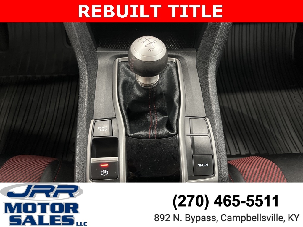 Honda Civic Si Sedan Manual w/Summer Tires 2020