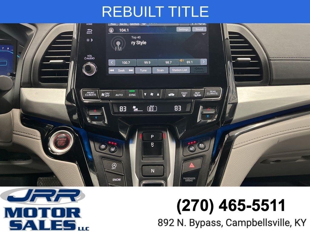 Honda Odyssey Elite Auto 2018