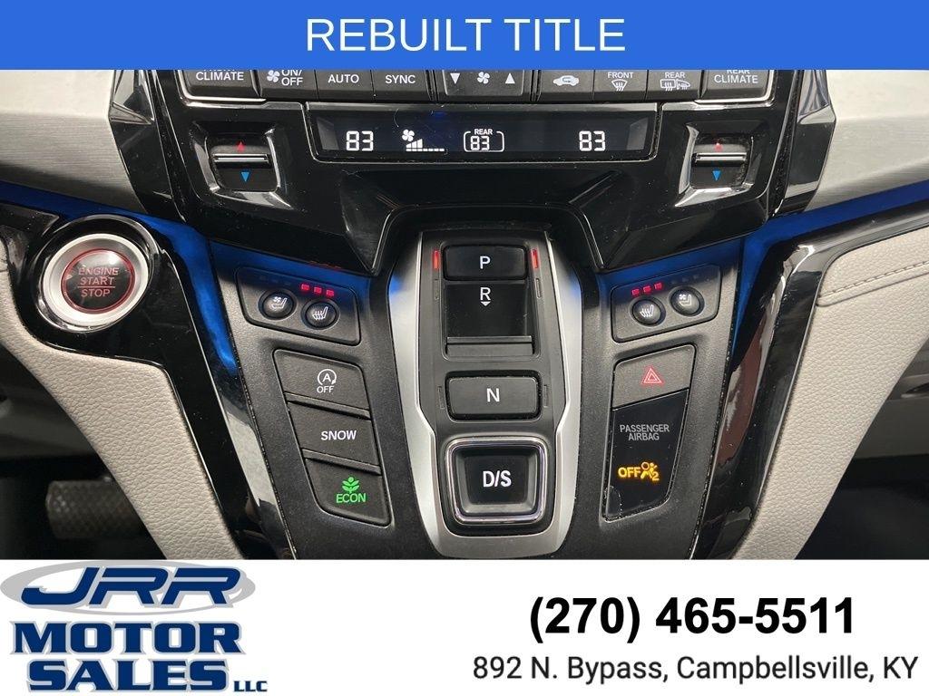 Honda Odyssey Elite Auto 2018