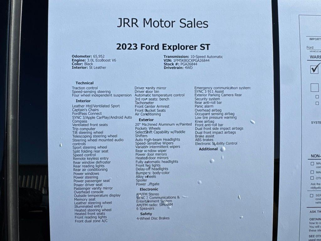 Ford Explorer ST 4WD 2023