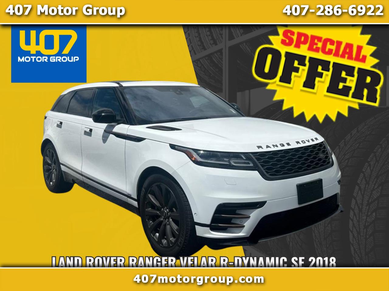 2018 Land Rover Range Rover Velar R-Dynamic SE