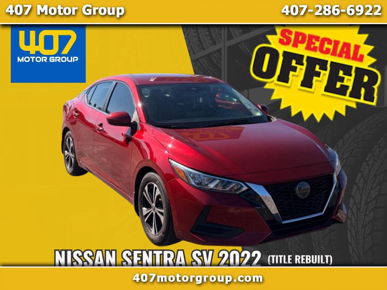 2022 Nissan Sentra SV