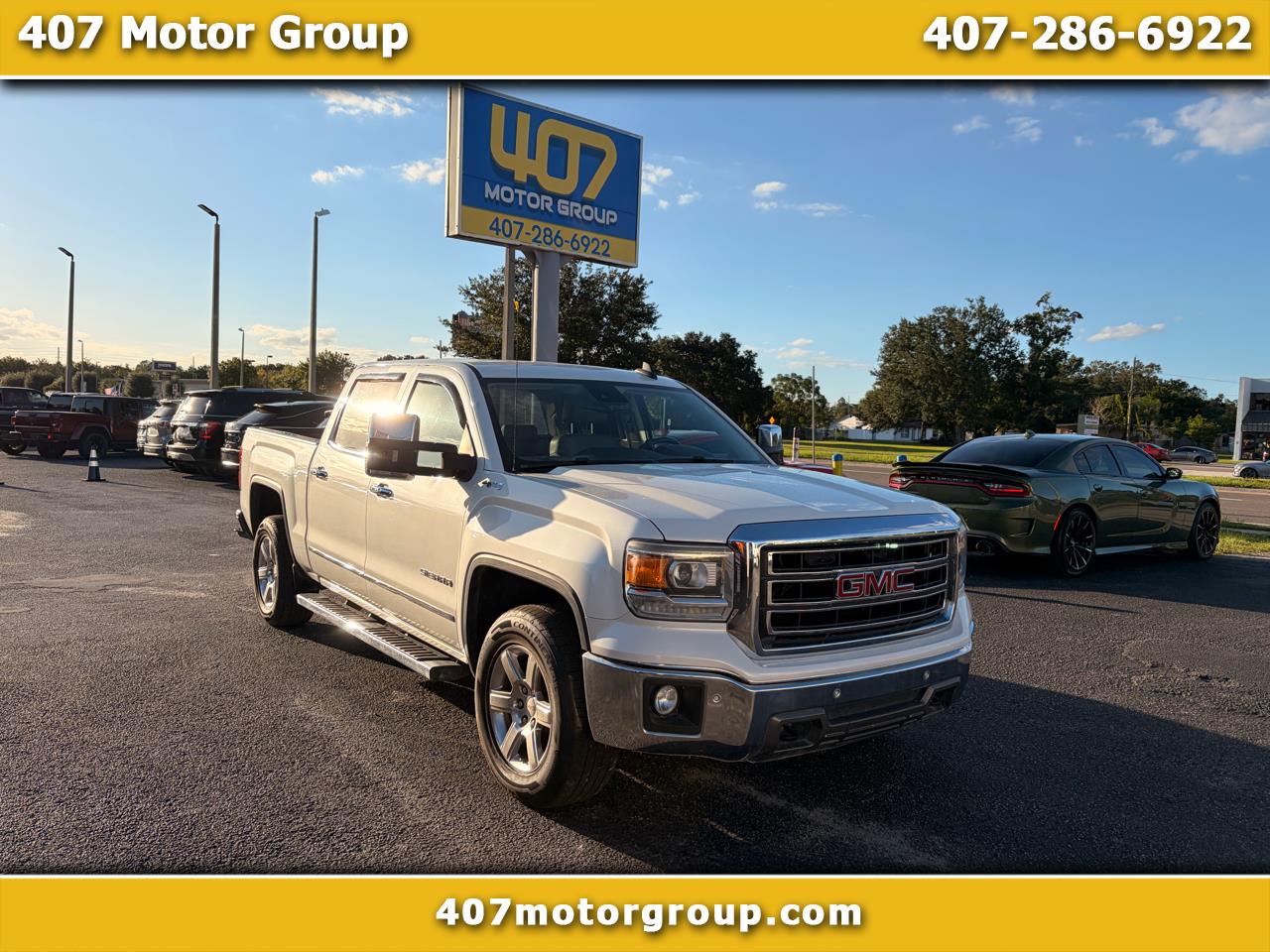 GMC Sierra 1500 SLT Crew Cab Short Box 4WD 2015 GMC Sierra 1500 SLT Crew Cab Short Box 4WD 2015