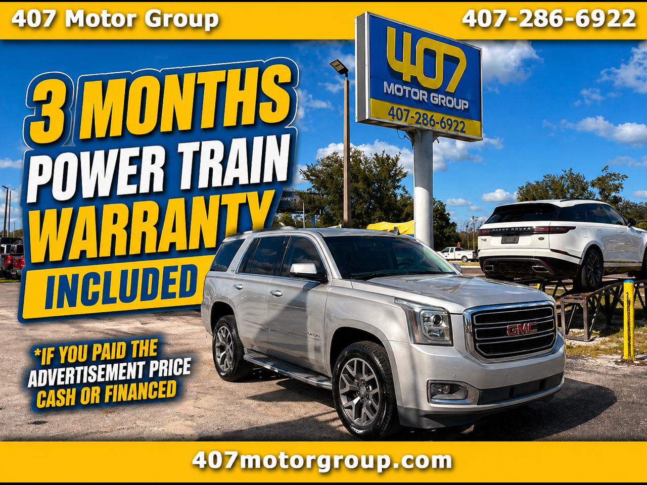 GMC Yukon SLE 4WD 2015