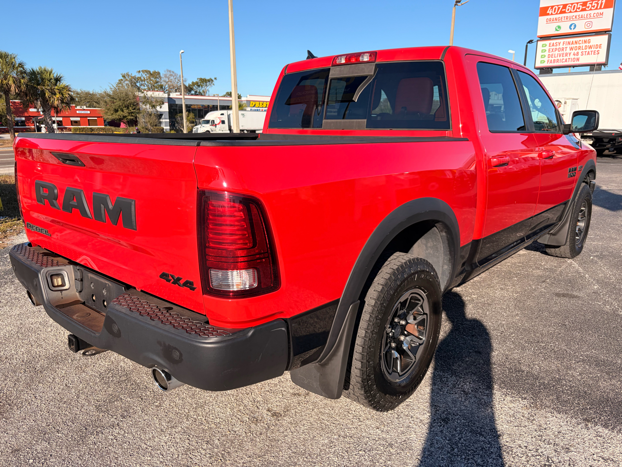 RAM 1500 4WD Crew Cab 140.5" Rebel 2016