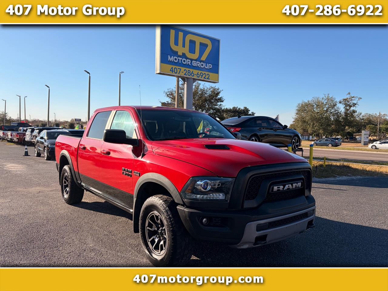 RAM 1500 4WD Crew Cab 140.5" Rebel 2016
