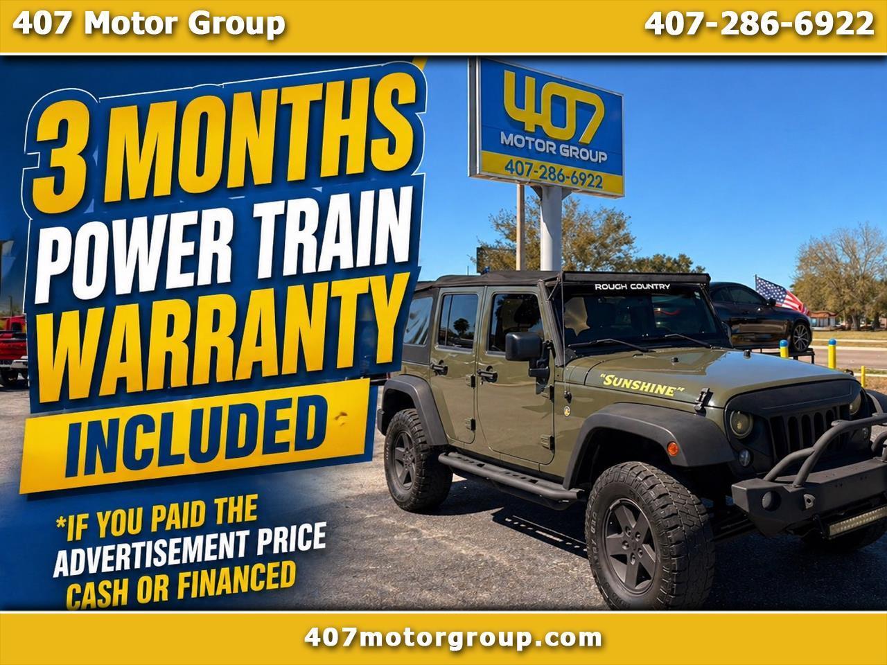 2015 Jeep Wrangler Unlimited Sport