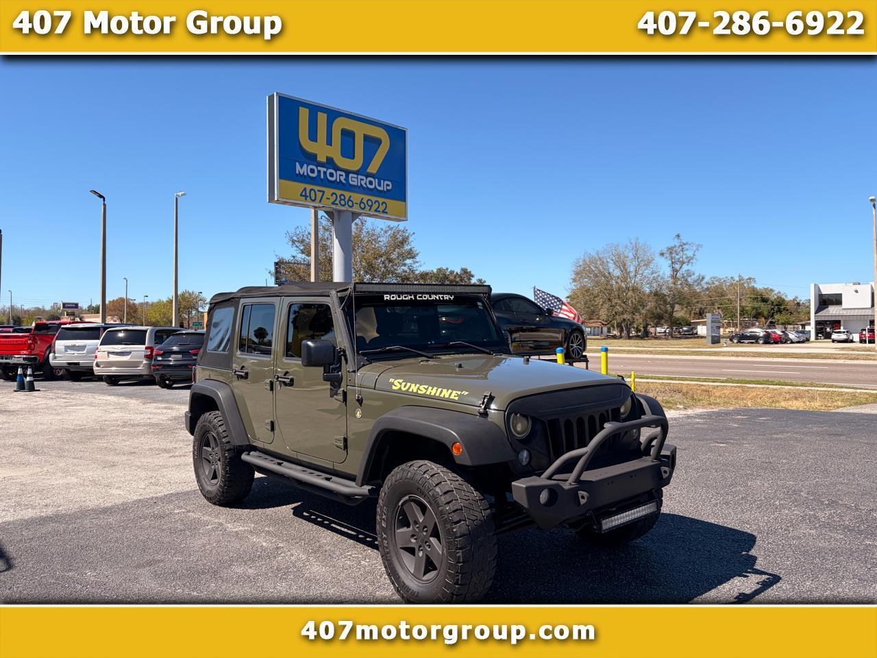 2015 Jeep Wrangler Unlimited Sport 4WD