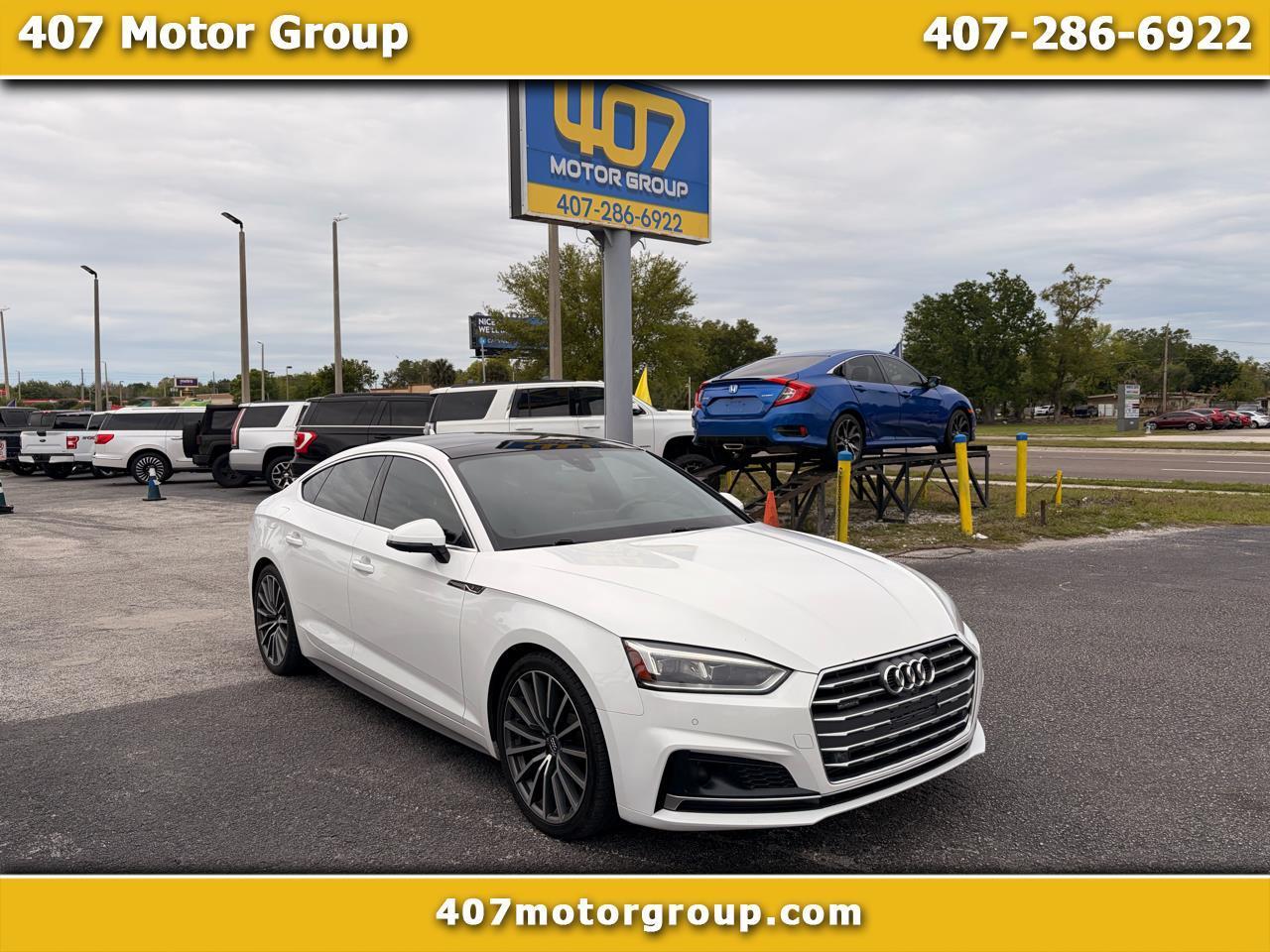 Audi A5 Prestige S-Line Sportback quattro 2018